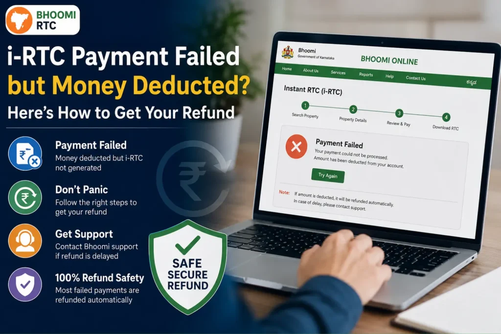i-RTC Payment Failed Refund